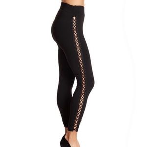 Dance & Marvel Lace Up Leggings